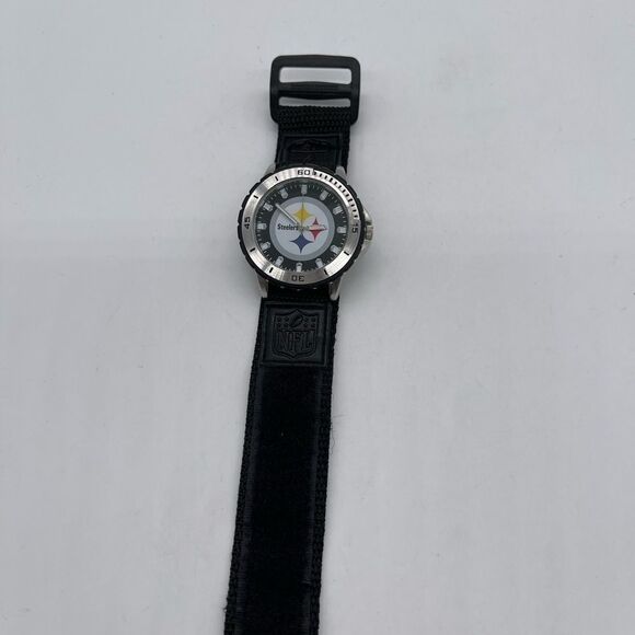 Pittsburgh Steelers Watch with Lighted Hour hand and minute hands - Picture 3 of 6